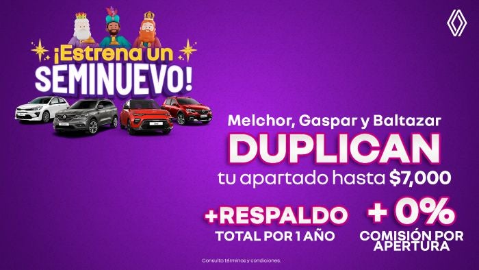 Estrena un Seminuevo: Los Reyes Magos Duplican tu Apartado