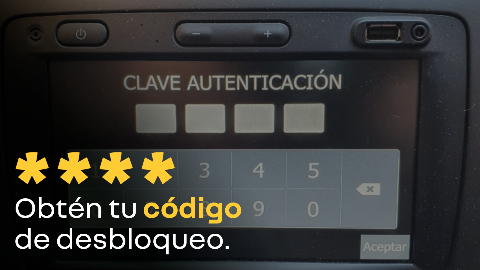 Obtén tu código de desbloqueo